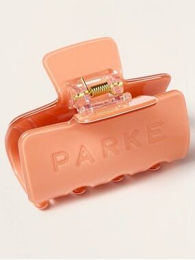 NWT PARKE x Target Peach Orange Claw Clip
